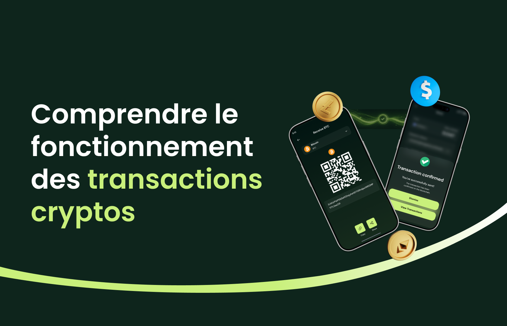 Fonctionnement des transactions crypto